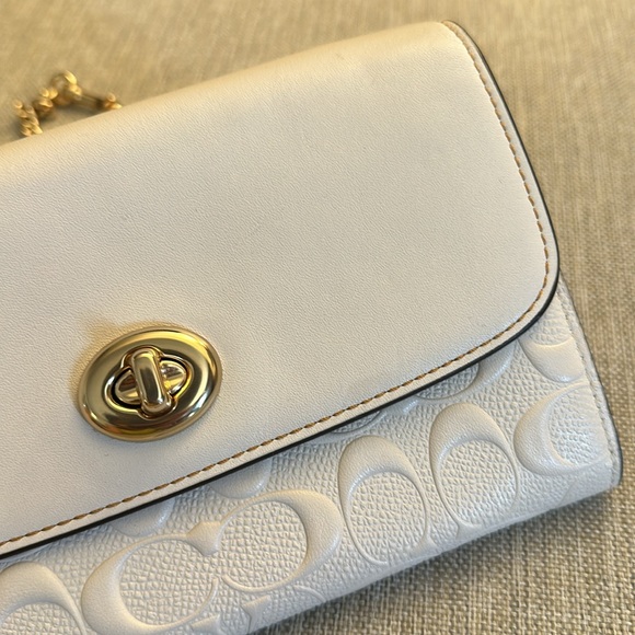 Coach leather crossbody! Practically new! - Picture 13 of 16